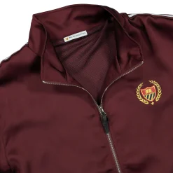 Best Sale Academy Embroidered Logo Crest Tracksuit Top Jackets & Coats|Sweatshirts & Hoodies