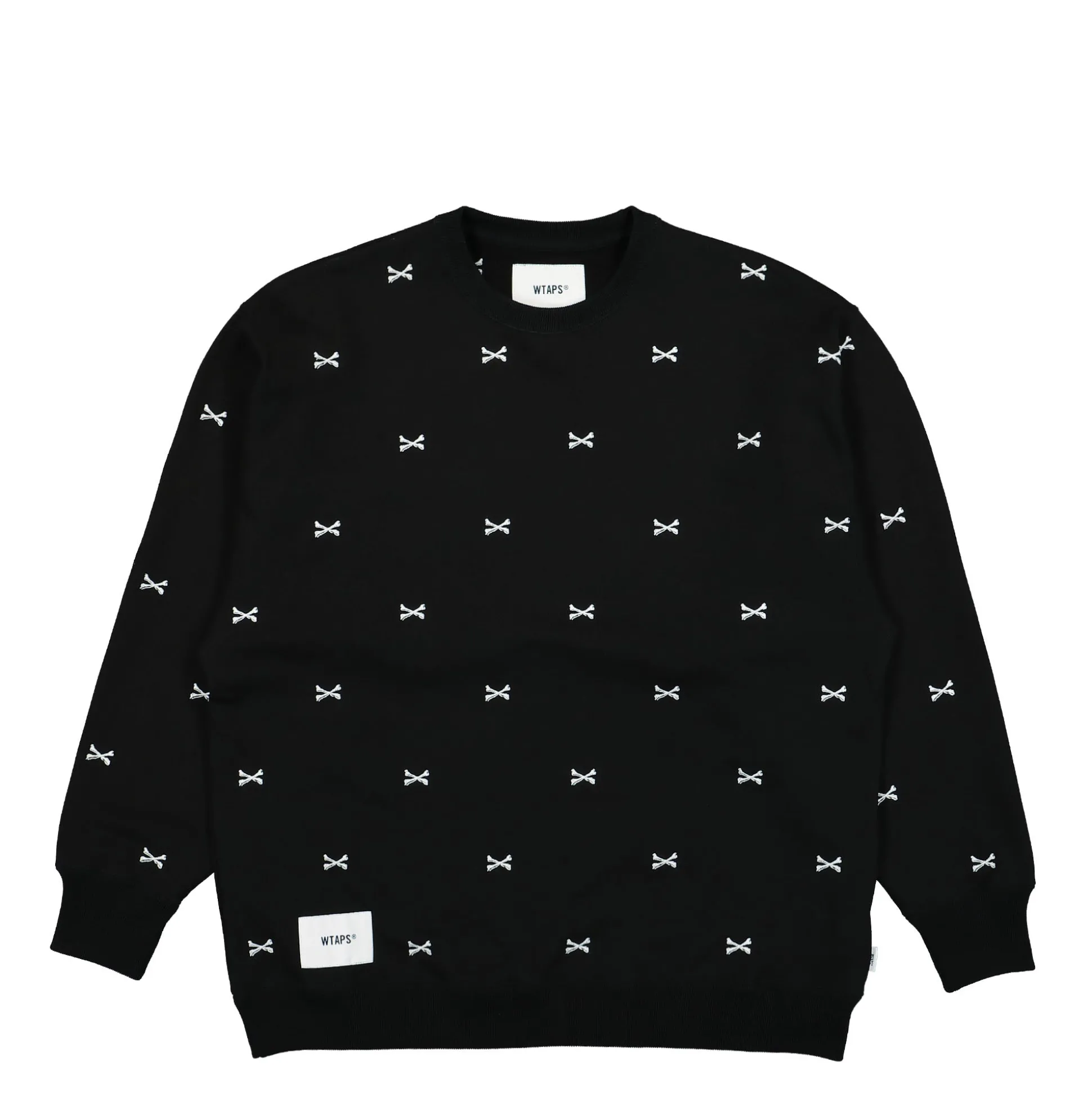 Best Sale ACNE Crossbones Crewneck Sweater Sweatshirts & Hoodies