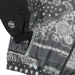 Best Bandana Chopped Track Jacket Women Jackets & Coats|Jackets & Coats