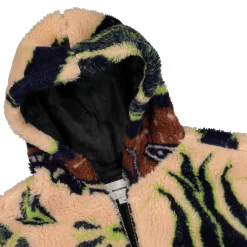 New Batik Faux Fur Jacket Jackets & Coats