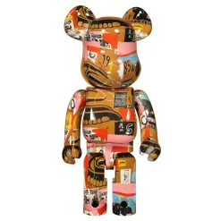 Discount Be@rbrick Andy Warhol x Jean Michel Basquiat #2 1000% Women Home Accessories|Home Accessories