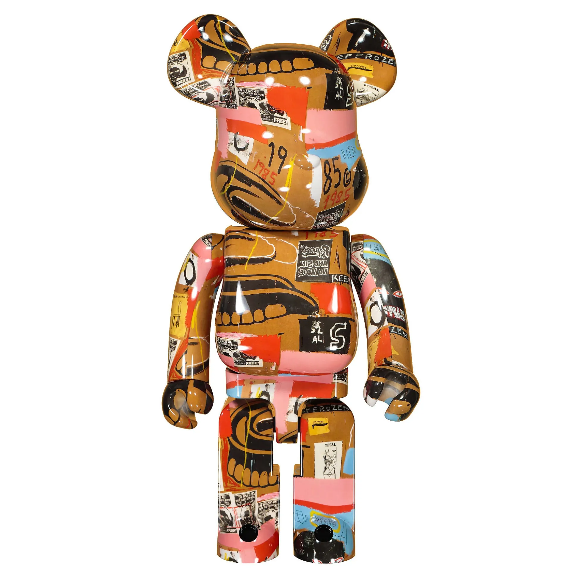 Discount Be@rbrick Andy Warhol x Jean Michel Basquiat #2 1000% Women Home Accessories|Home Accessories