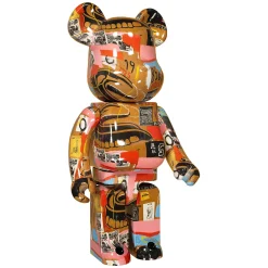 Discount Be@rbrick Andy Warhol x Jean Michel Basquiat #2 1000% Women Home Accessories|Home Accessories