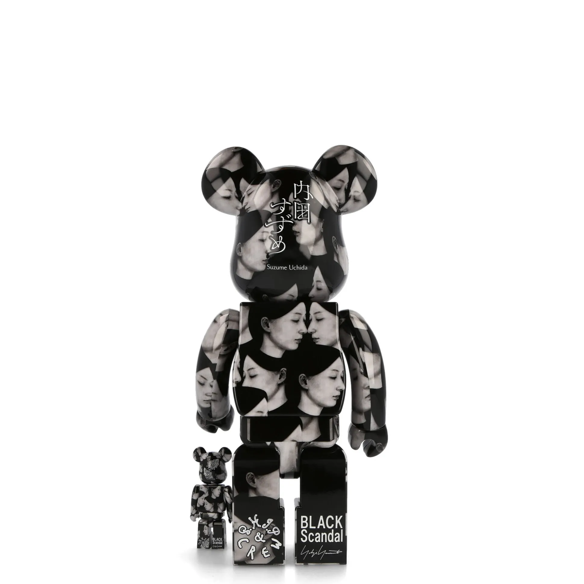 Cheap Be@rbrick Black Scandal Multiple Selves 400% + 100% Women Home Accessories|Home Accessories