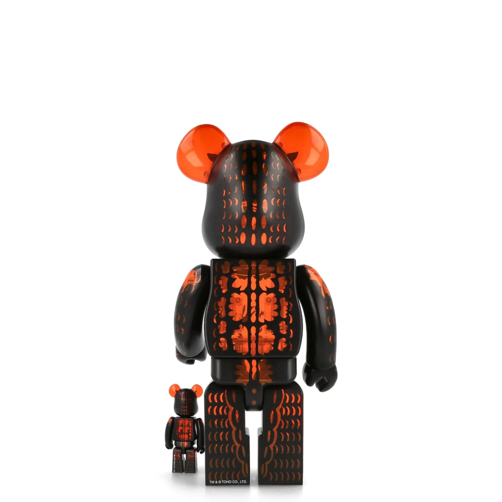 Best Be@rbrick Godzilla Meltdown: Clear Orange Version 400% + 100% Women Home Accessories|Home Accessories