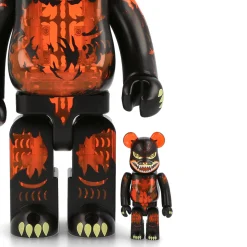 Best Be@rbrick Godzilla Meltdown: Clear Orange Version 400% + 100% Women Home Accessories|Home Accessories