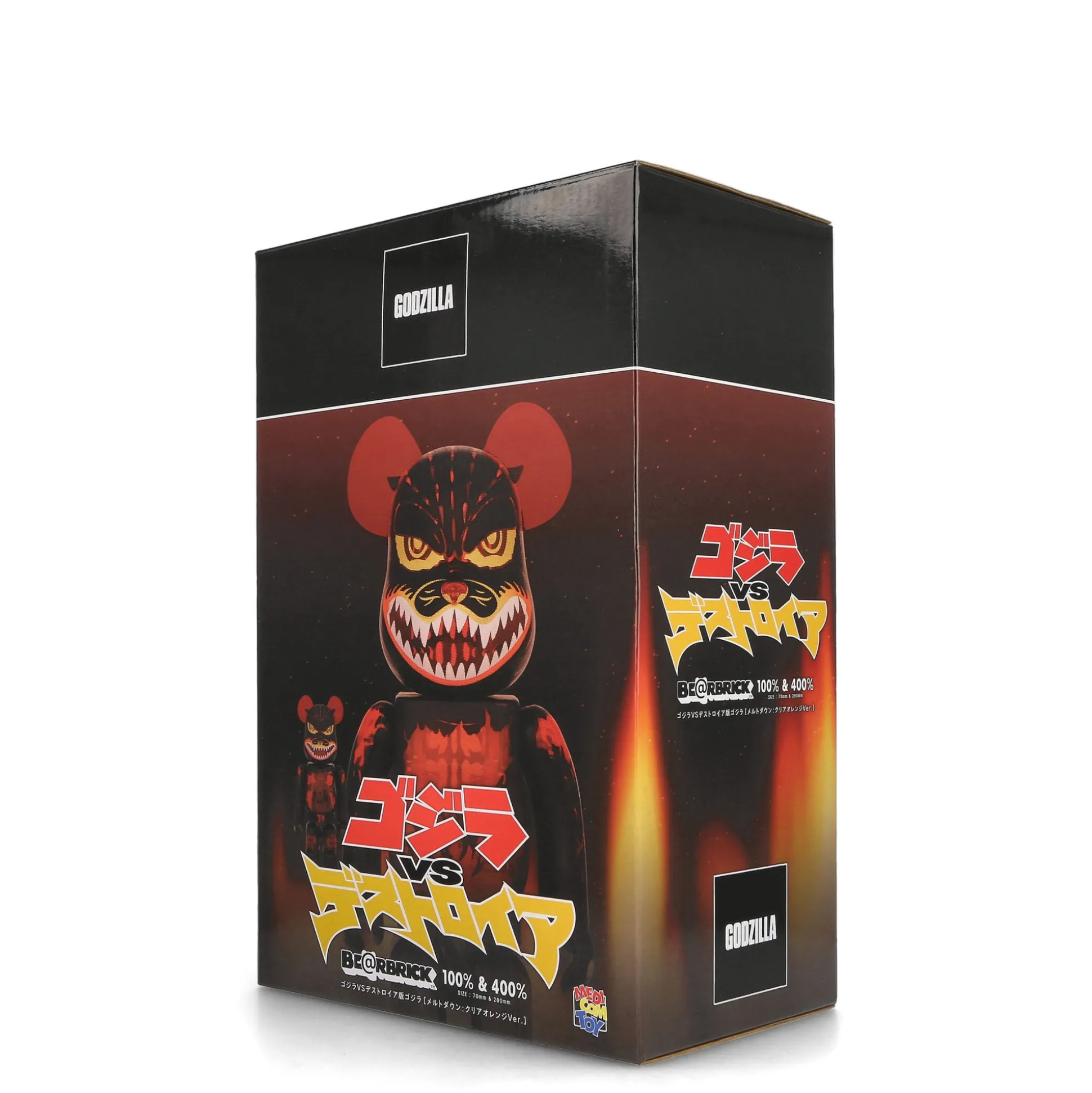 Best Be@rbrick Godzilla Meltdown: Clear Orange Version 400% + 100% Women Home Accessories|Home Accessories