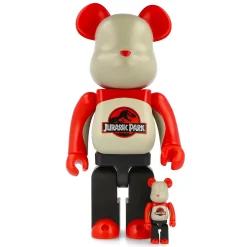 New Be@rbrick Jurassic Park 400% + 100% Women Home Accessories|Home Accessories
