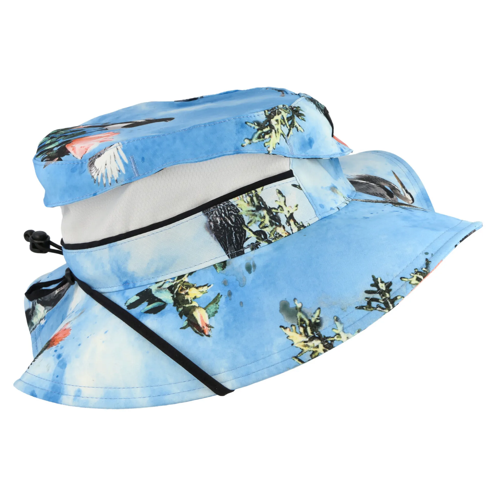 Cheap Bora Bora Printed Booney Women Caps, Hats & Beanies|Caps, Hats & Beanies