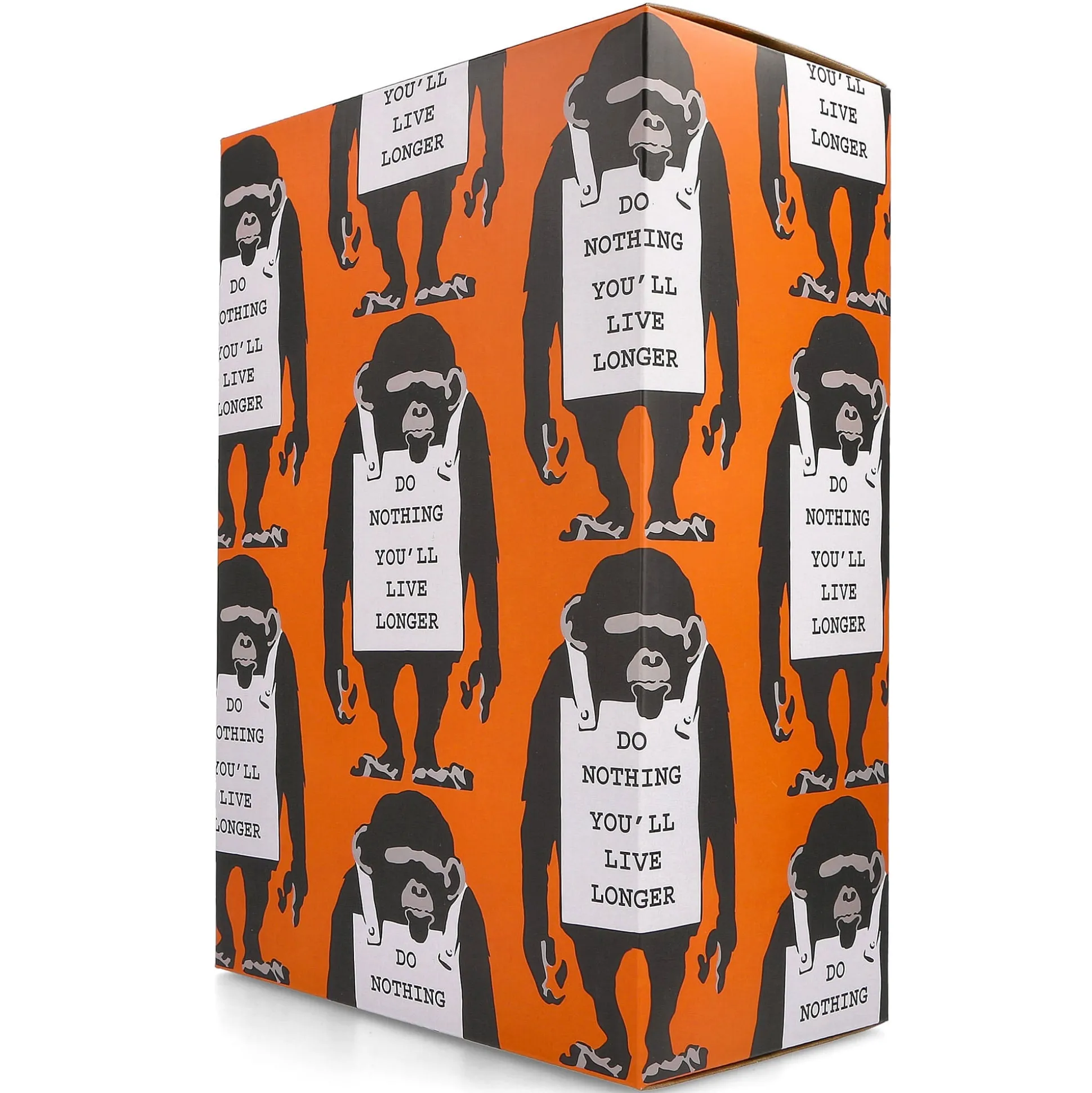 Fashion Brandalism x Be@rbrick Monkey Sign 400% + 100% Women Home Accessories|Home Accessories