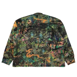 Cheap Camo Cartoon Scuba Knit Shirt Shirts