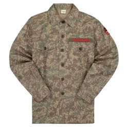 Flash Sale Camo Tiger Embroidered Shirt Shirts