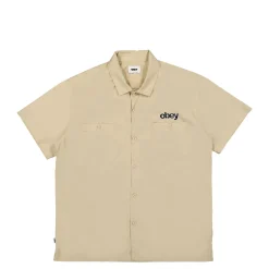 Fashion Clock in Woven Shirt Shirts