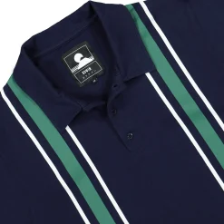 Online Club Stripes Polo LS Jersey T-Shirts & Long Sleeves