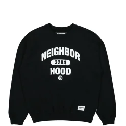 Discount College Logo Crew Sweatshirt LS Sweatshirts & Hoodies
