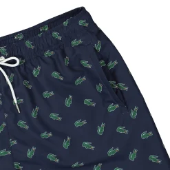 Discount Crocodile Print Swim Trunks Socks & Underwear|Pants & Shorts
