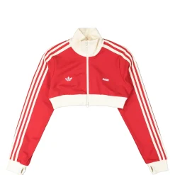New Cropped Track Top Women Jackets & Coats|Sweatshirts & Hoodies