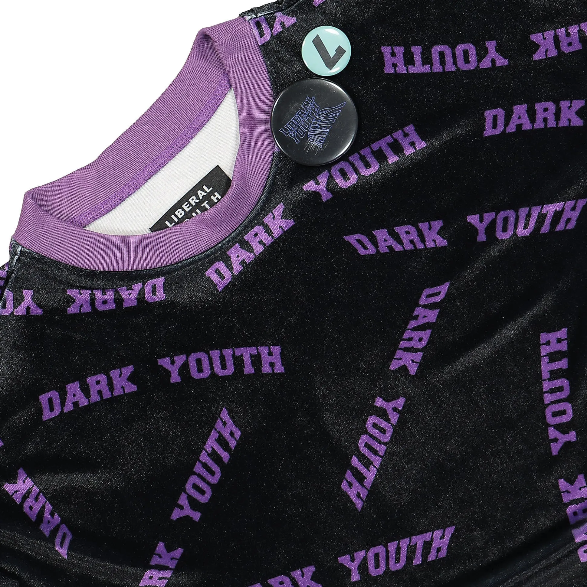 Discount Dark Youth Velvet Longsleeve T-Shirt T-Shirts & Long Sleeves
