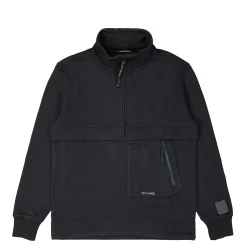 Discount Diagonal Raised Fleece Anorak Jackets & Coats