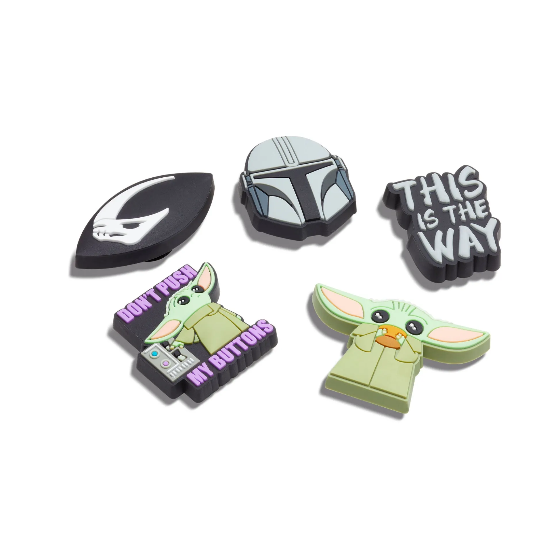 Shop Disney The Mandalorian Jibbitz 5 Pack Women Other Accessories|Other Accessories