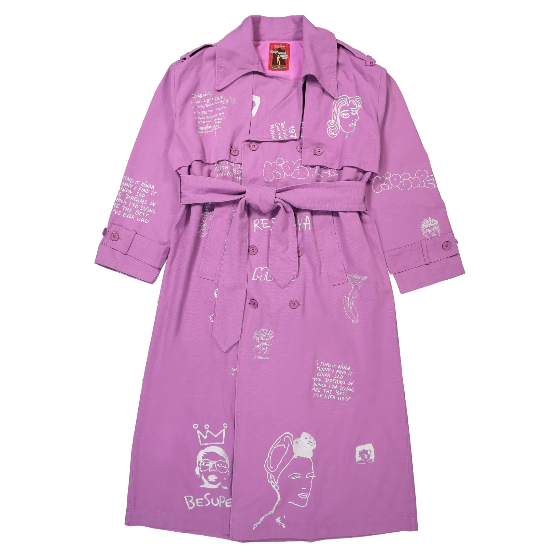 Best Sale Embroidered Trench Coat Jackets & Coats