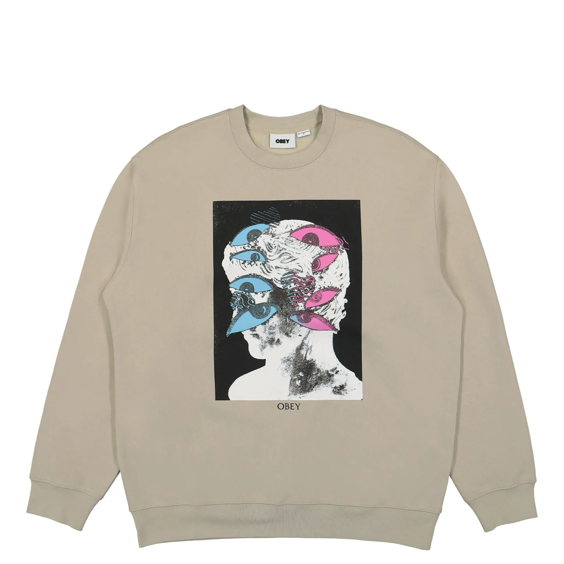 Hot Eyes Mask Crew Sweatshirts & Hoodies