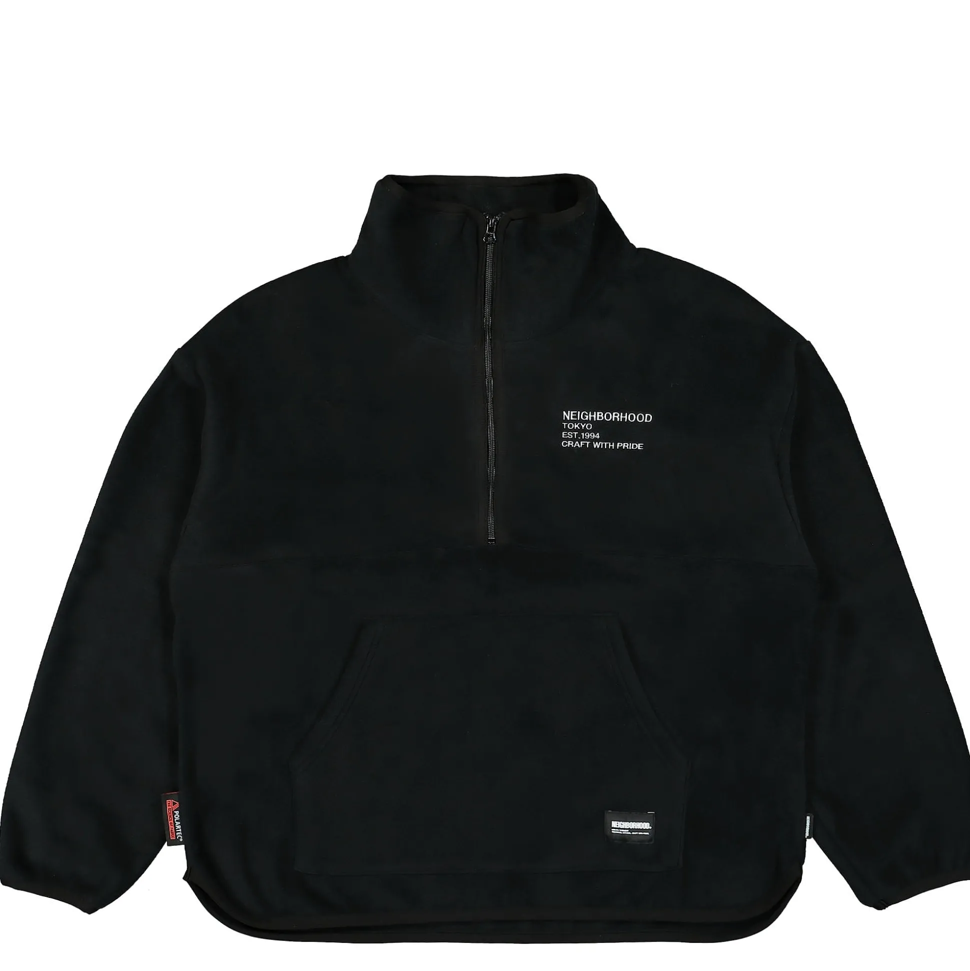 New Fleece Half Zip LS Shirt Sweatshirts & Hoodies