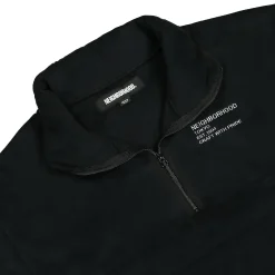 New Fleece Half Zip LS Shirt Sweatshirts & Hoodies