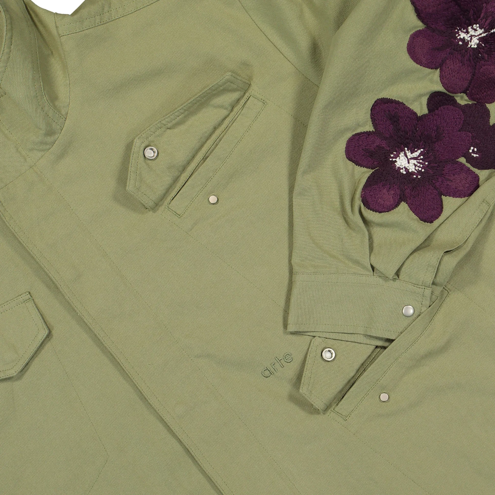 Best Sale Flower Embroidery Jacket Jackets & Coats