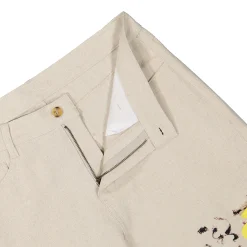 Fashion Flowers Face Suit Pants Pants & Shorts