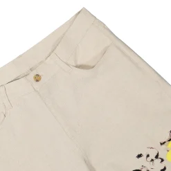 Fashion Flowers Face Suit Pants Pants & Shorts