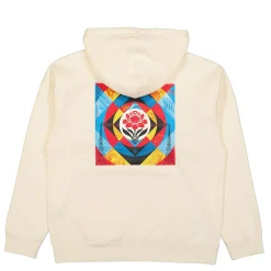 Clearance Geometric Power Canvas Hoodie Sweatshirts & Hoodies