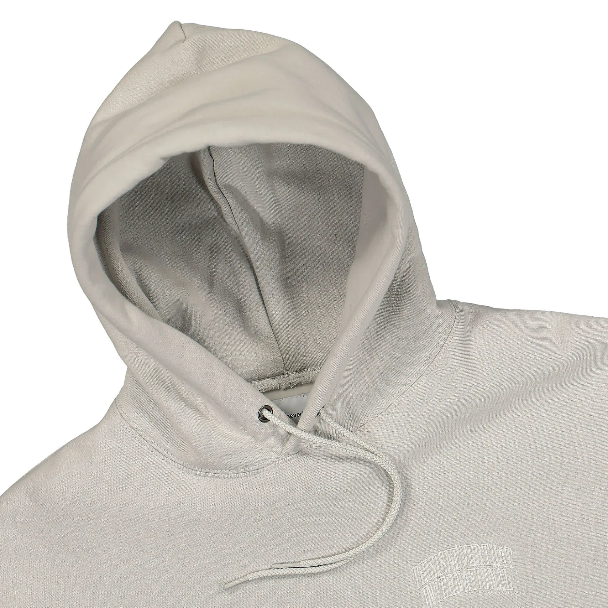Shop INTL. Arch Logo Hoodie Sweatshirts & Hoodies
