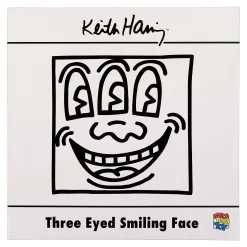 Discount Keith Haring Three Eyed Smiling Face Statue Women Home Accessories|Home Accessories