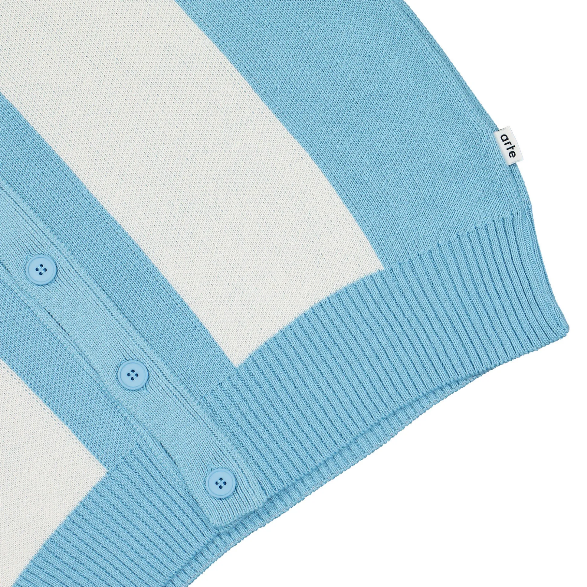 Outlet Keler Stripe Cardigan Sweatshirts & Hoodies