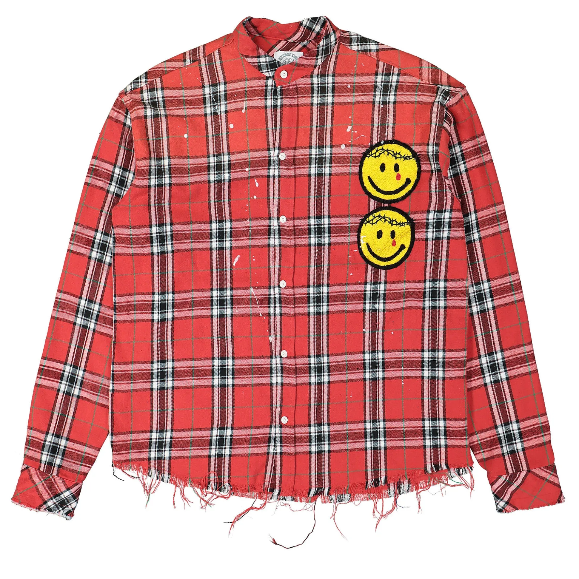 Cheap K.O.K. LS Vintage Flannel Shirt Shirts