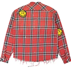 Cheap K.O.K. LS Vintage Flannel Shirt Shirts
