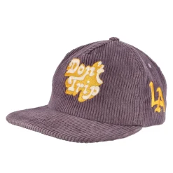 Cheap LA Dont Trip Fat Corduroy Snapback Hat Women Caps, Hats & Beanies|Caps, Hats & Beanies