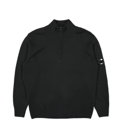 Flash Sale Lambswool GRS Half Zipped Knit Sweater Sweatshirts & Hoodies
