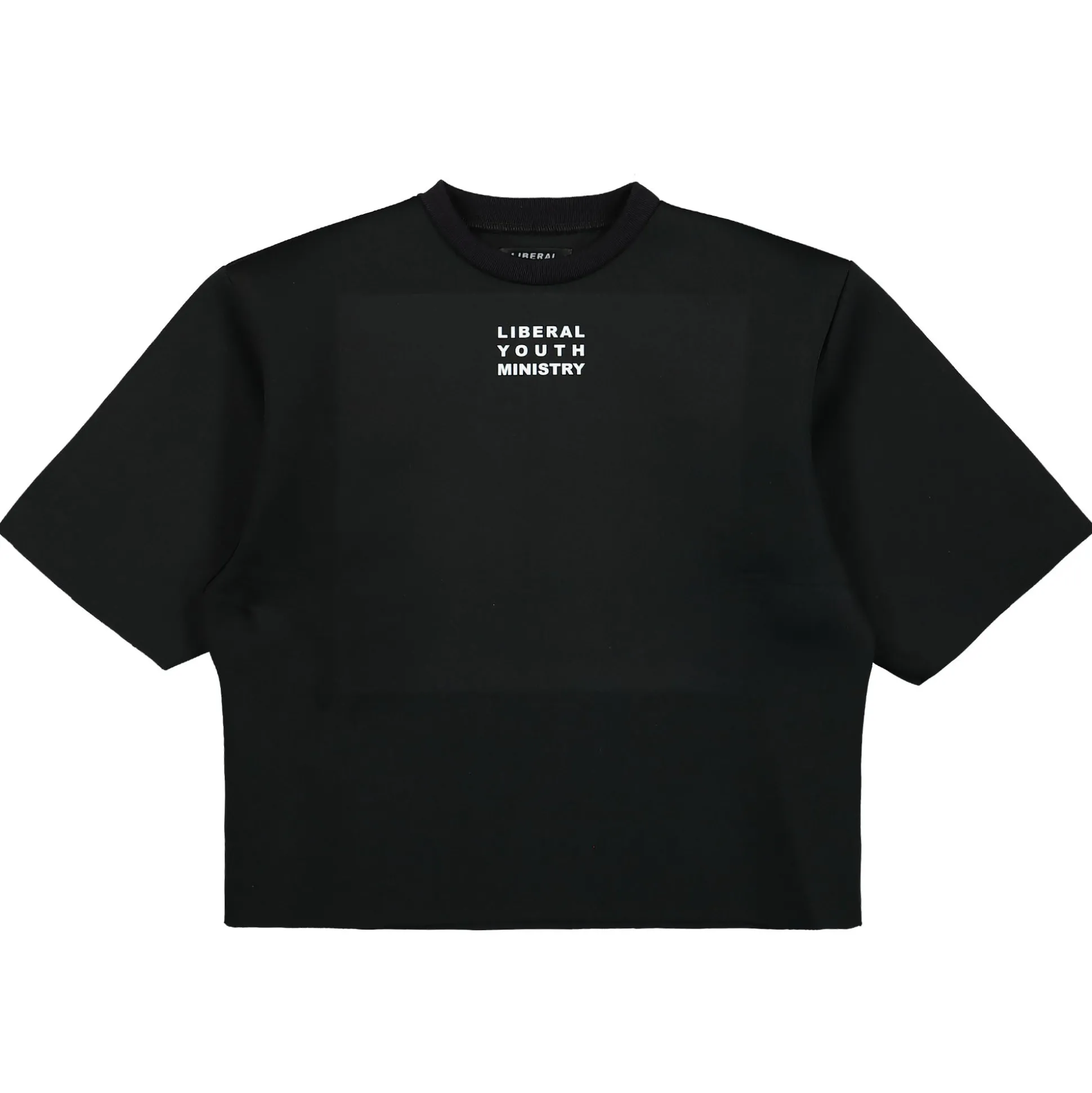 Fashion Lym Neoprene Knit T-Shirt Women T-Shirts & Long Sleeves|T-Shirts & Long Sleeves