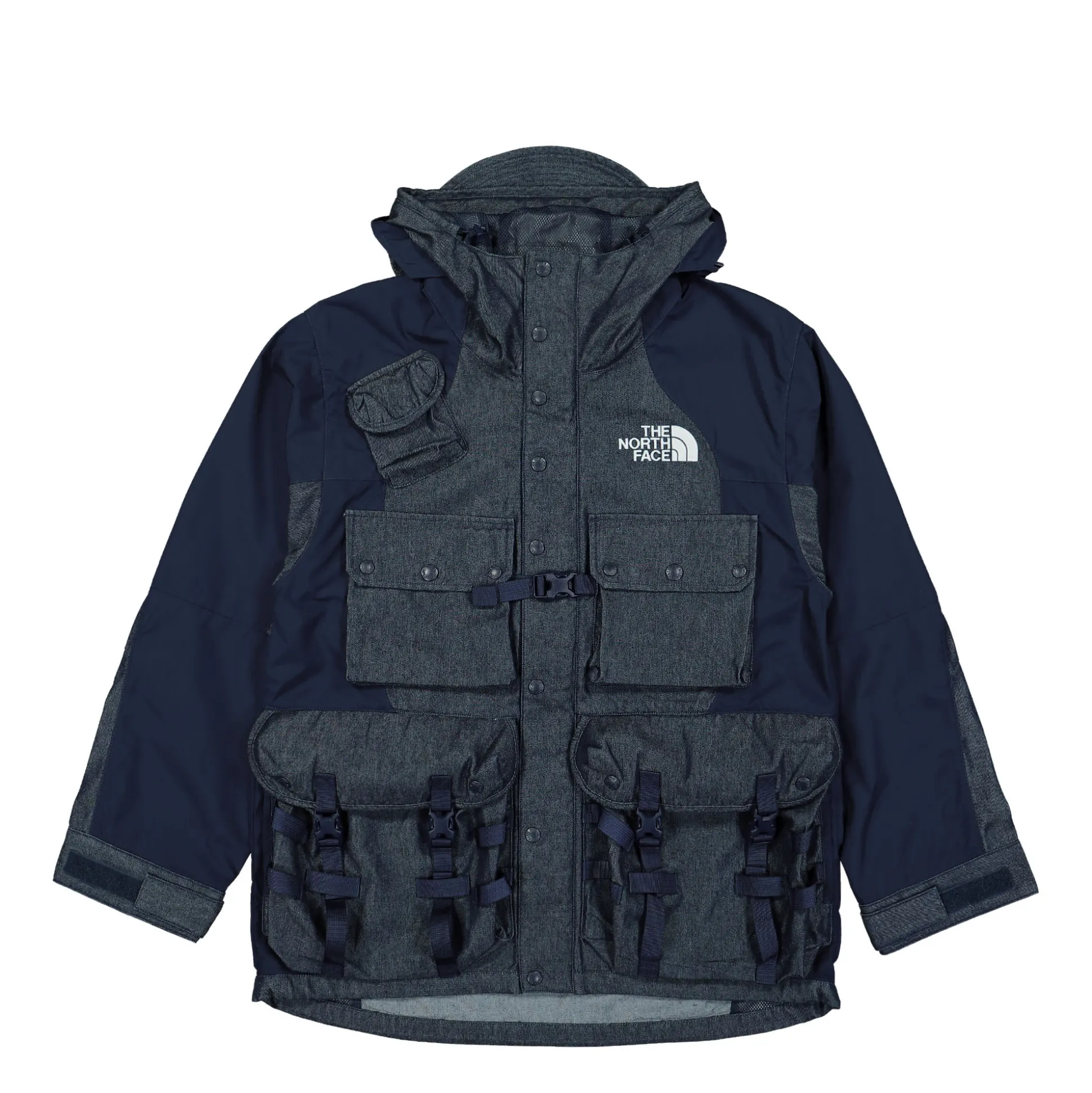 New Multi Pocket Denim Jacket - AP Jackets & Coats