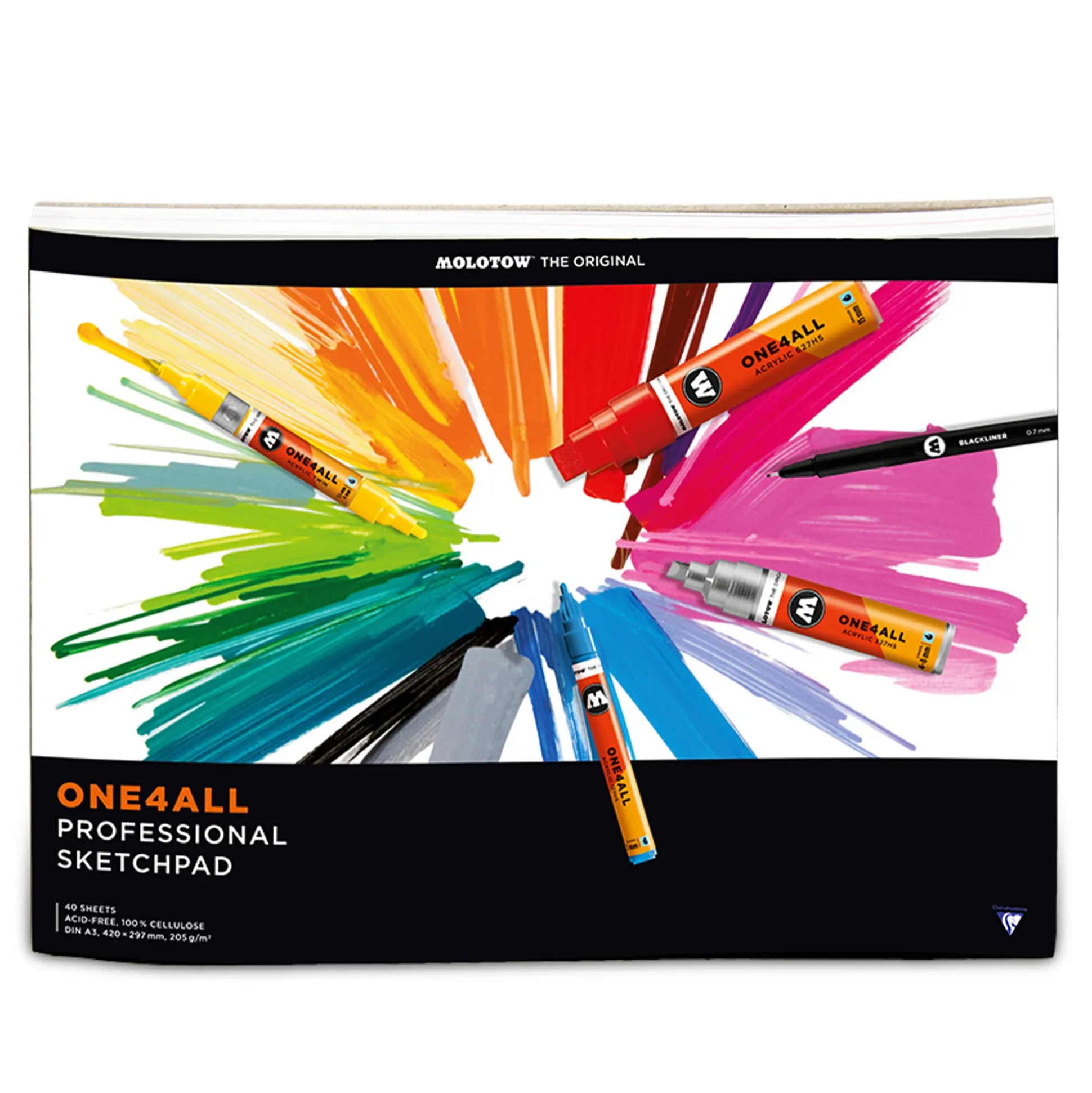 Cheap One4All Professional Sketchpad A3 Landscape Sketchbooks
