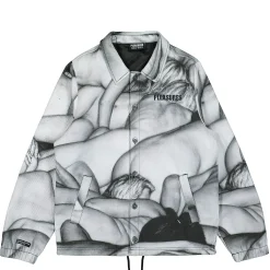 Shop Orgy Denim Coaches Jacket Jackets & Coats