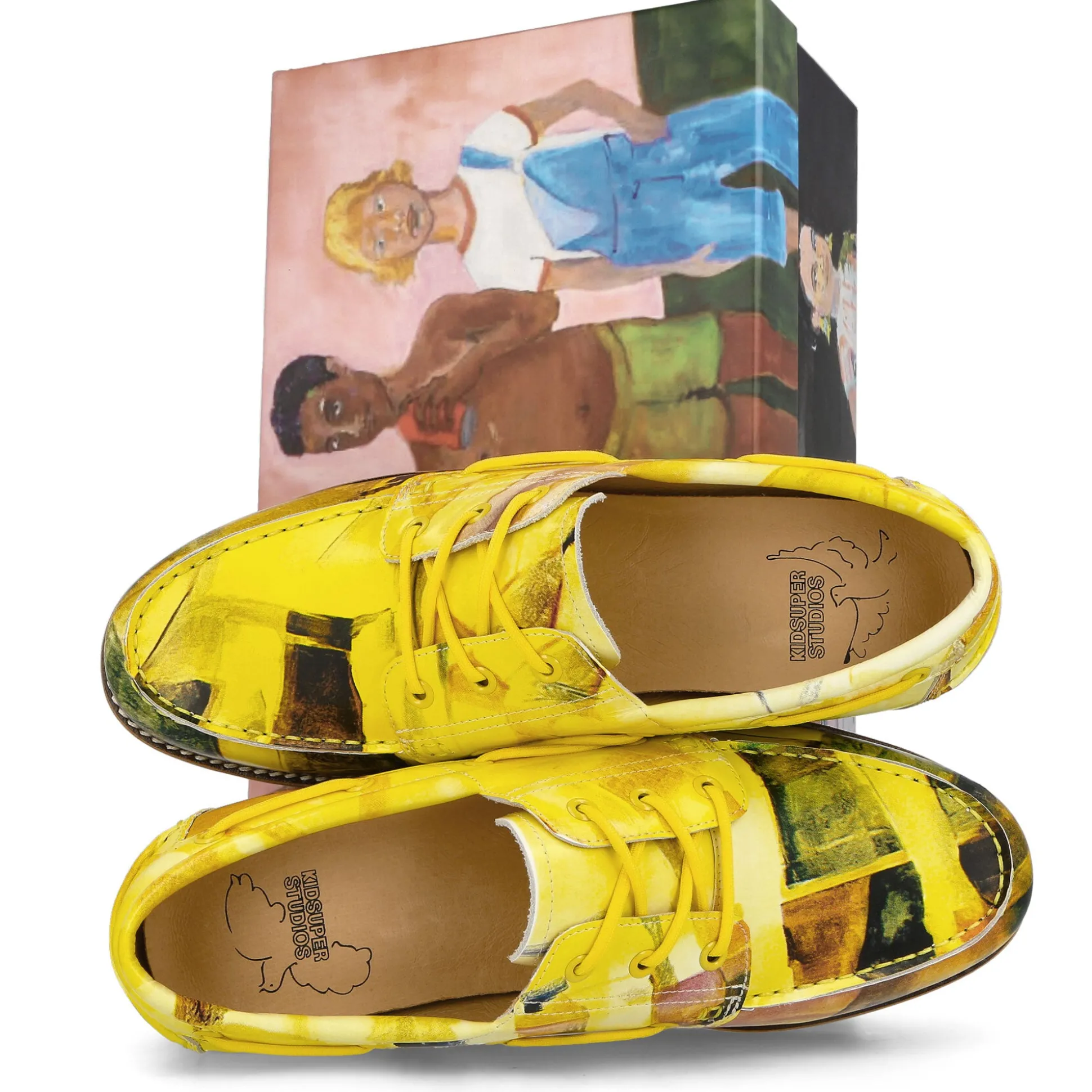 Store Painted Lug Loafer Low Tops|Fashion Sneaker