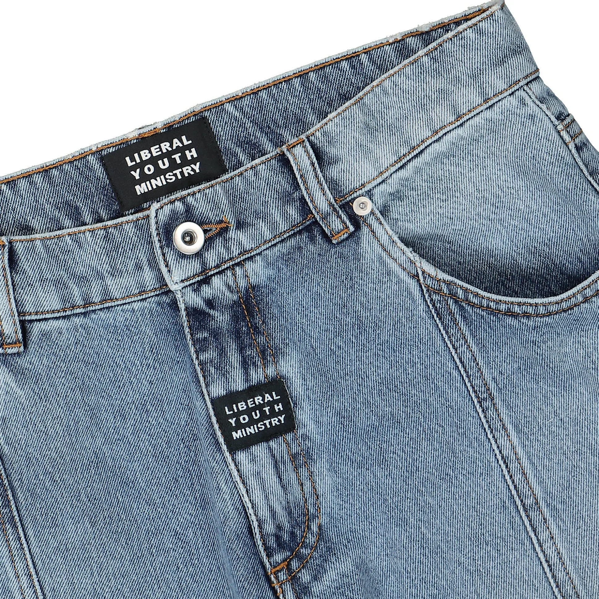 Flash Sale Pannel Denim Pants Women Jeans|Pants & Shorts