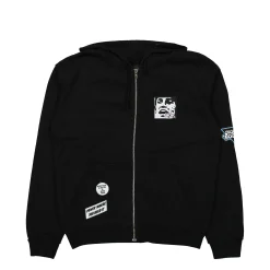 Best Patches Zip Hoodie Sweatshirts & Hoodies