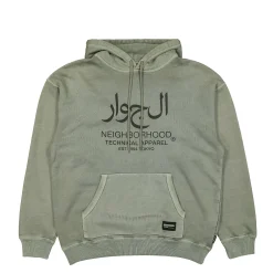 Outlet Pigment Dyed Sweat Hoodie LS Sweatshirts & Hoodies