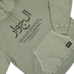 Outlet Pigment Dyed Sweat Hoodie LS Sweatshirts & Hoodies