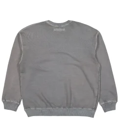 New Pigment Dyed Sweat Shirt LS Sweatshirts & Hoodies