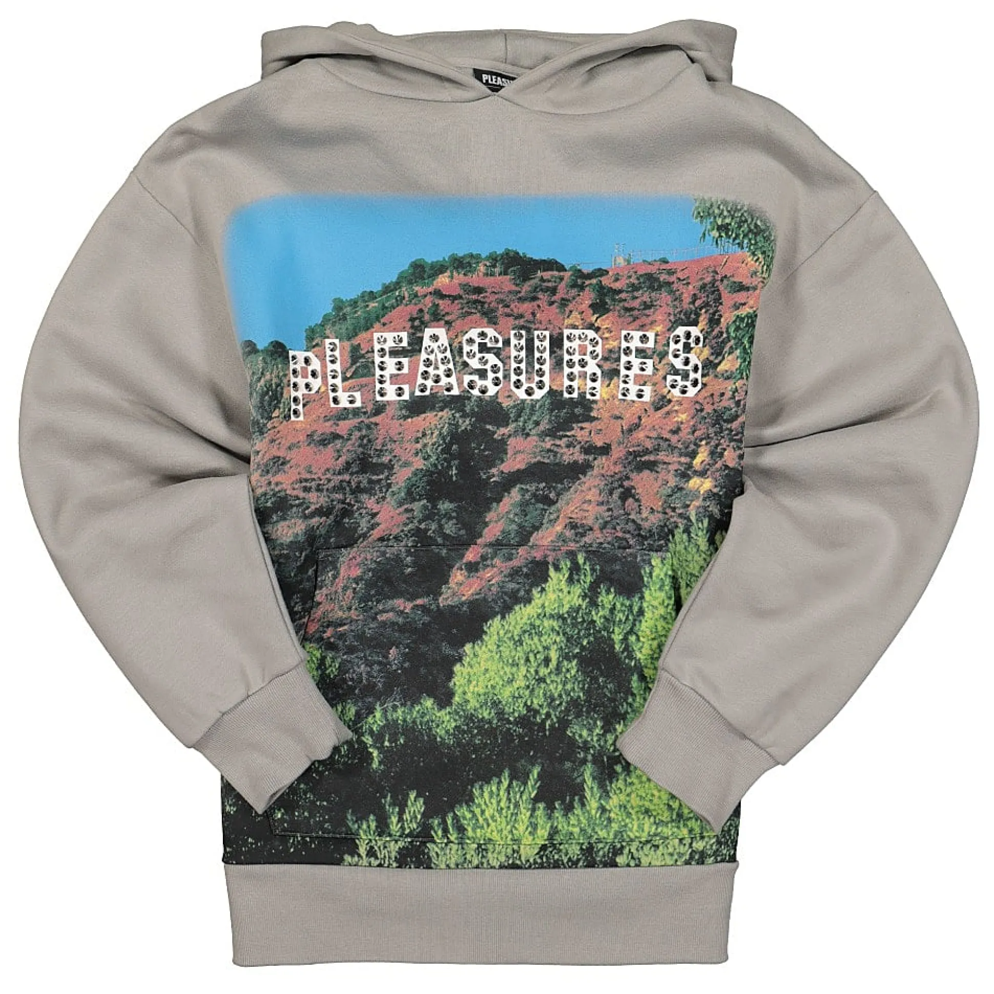 Store Pleasurewood Studded Hoody Sweatshirts & Hoodies
